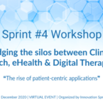 Sprint #4 Bridging the silos between Clinical Research, eHealth & Digital Therapeutics - ❝The rise of patient-centric applications❞